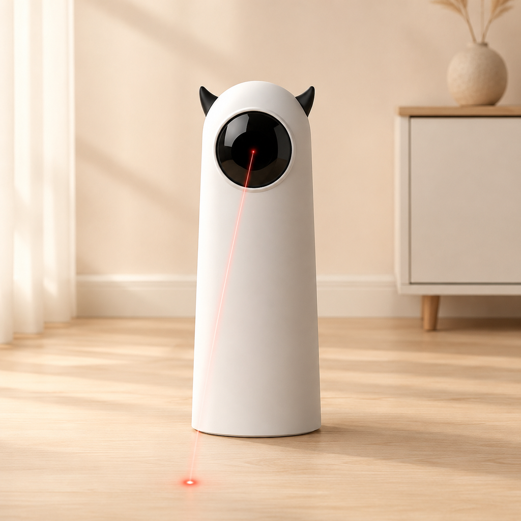 Laser Interativo Automático para Gatos | 3 Modos
