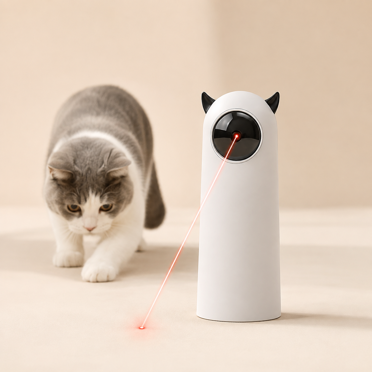 Laser Interativo Automático para Gatos | 3 Modos