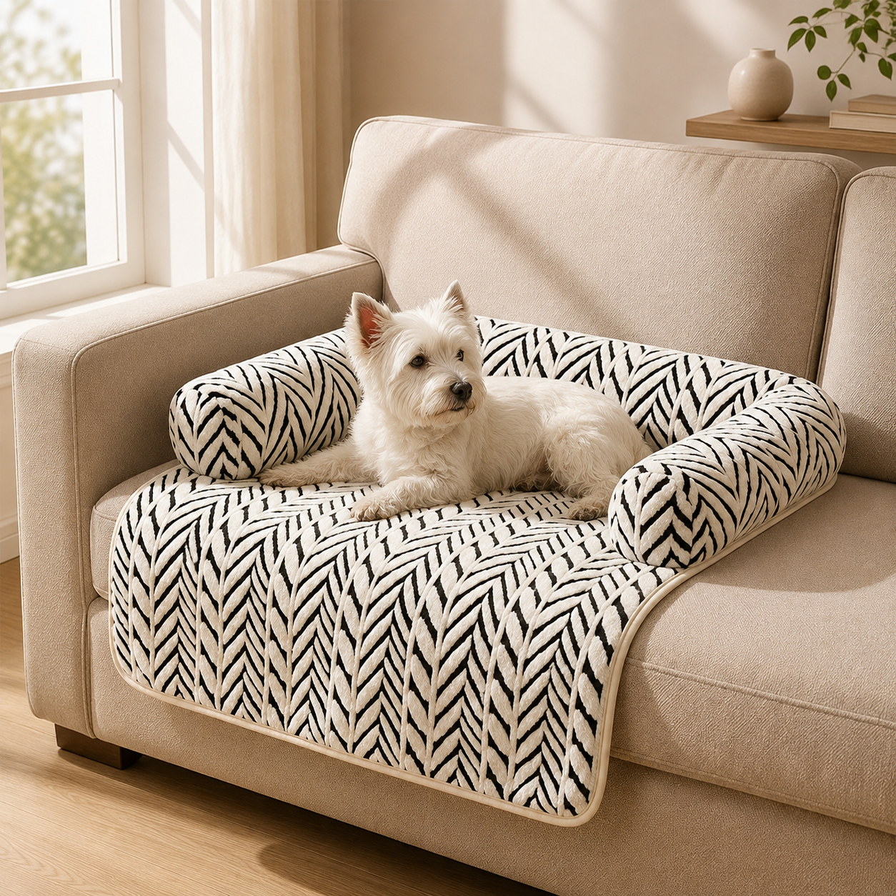 Cama Protetora de Sofá para Cães e Gatos