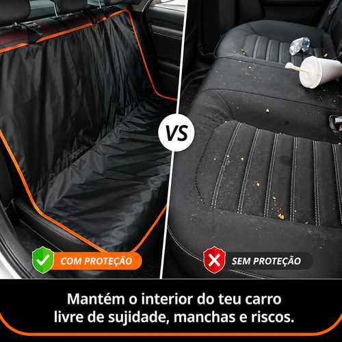 Capa Protetora de Banco Traseiro para Pets