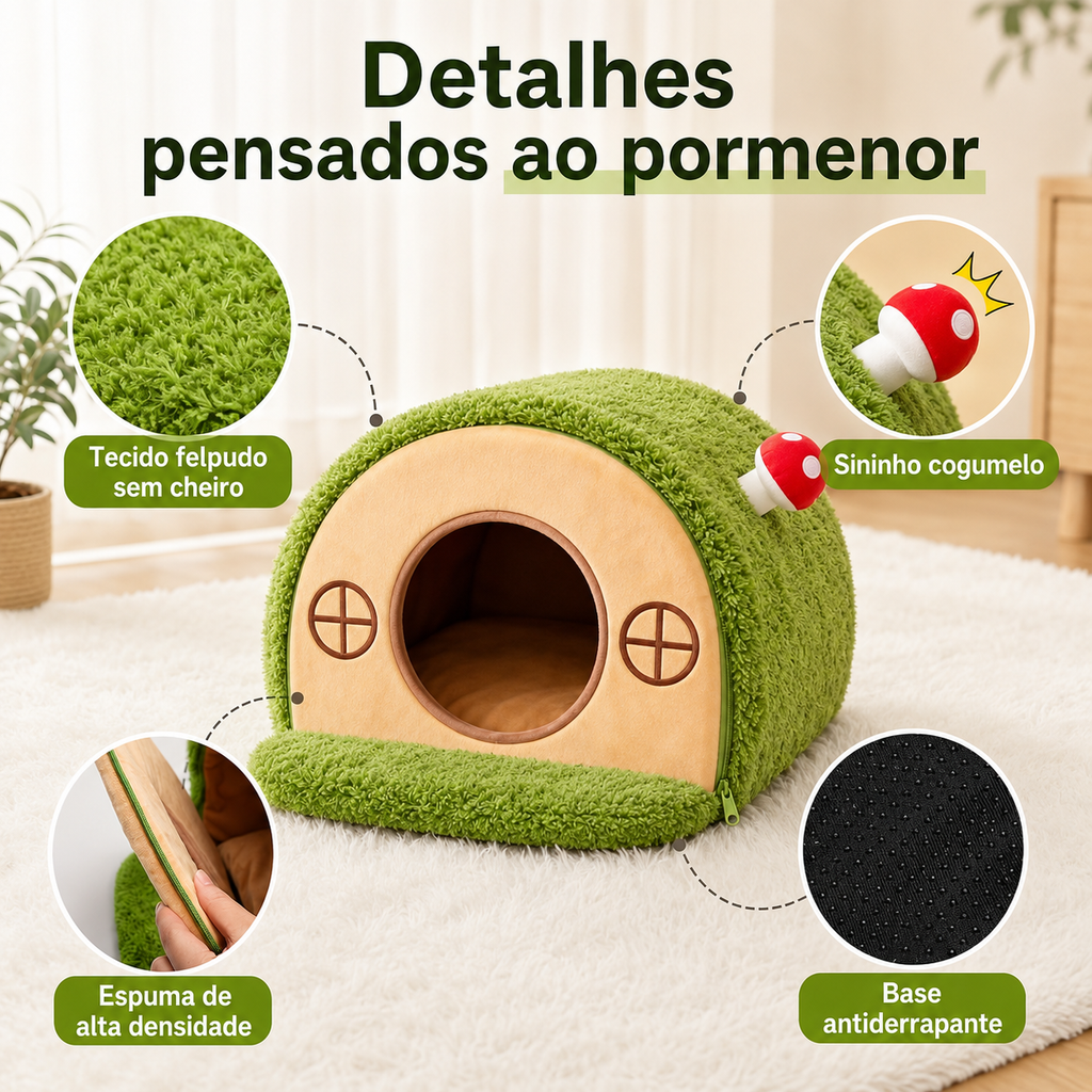 Casinha Aconchegante para Gatos