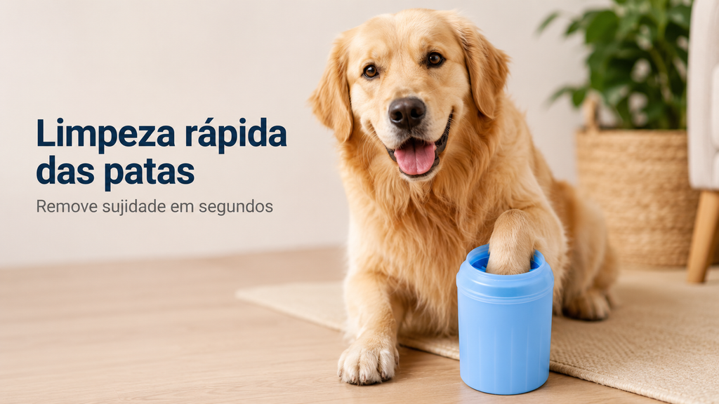 Copo Limpa Patas para Cães e Gatos