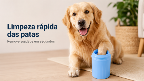 Copo Limpa Patas para Cães e Gatos
