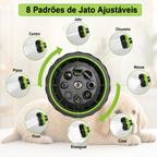 Pistola de Banho 8 em 1 para Pets