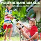 Pistola de Banho 8 em 1 para Pets