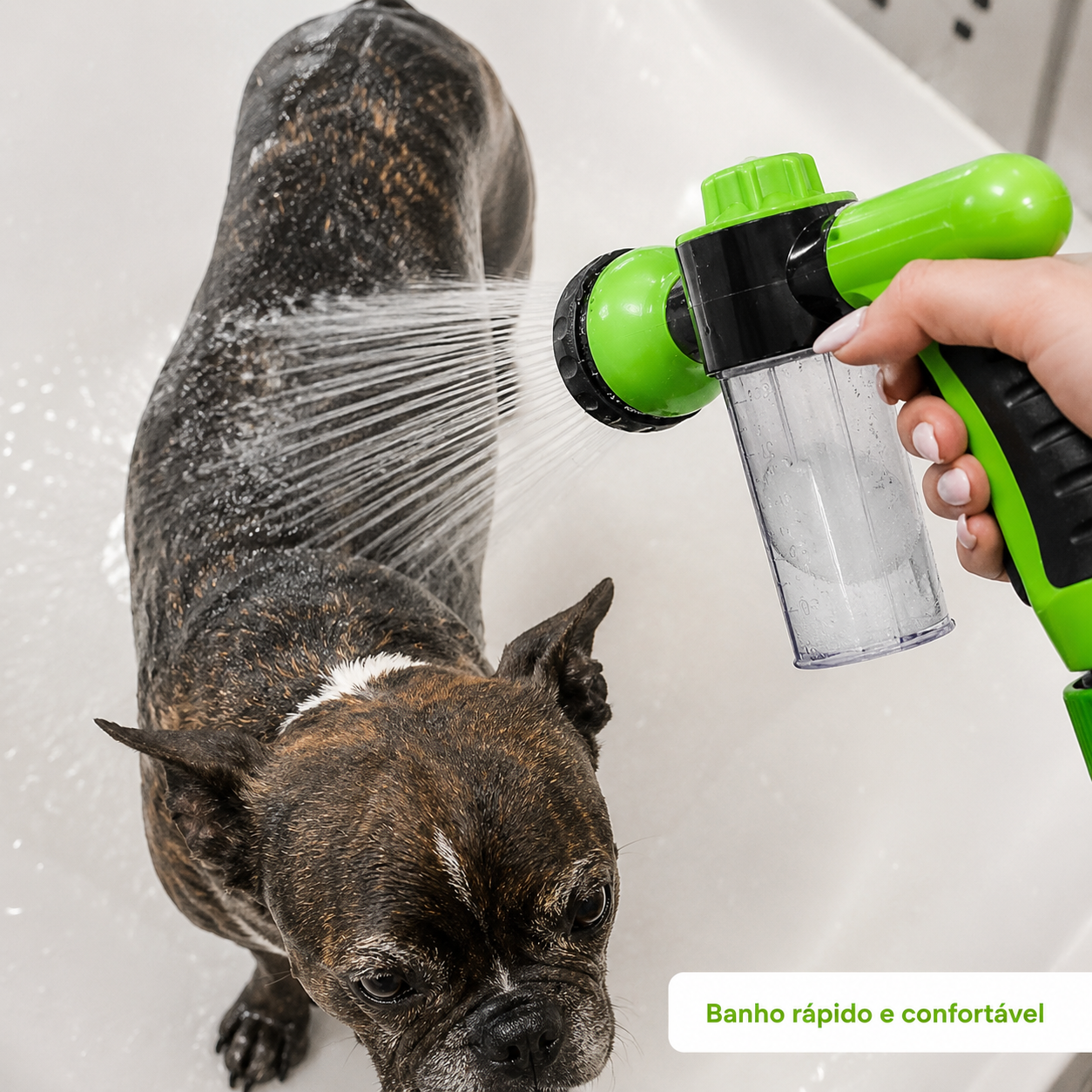 Pistola de Banho 8 em 1 para Pets