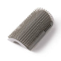Cat Massage Comb Pet Hair Removal Brush Wall Corner Interactive Cat Toy Hair Shedding Cleaning and Itching Relief Scratcher