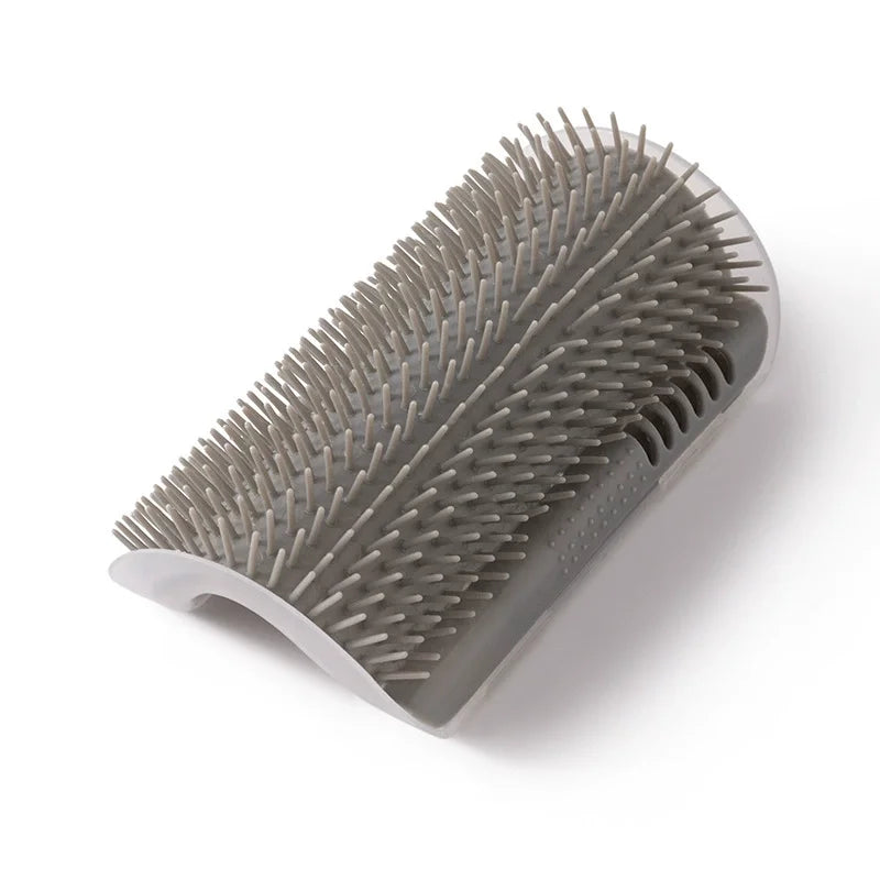 Cat Massage Comb Pet Hair Removal Brush Wall Corner Interactive Cat Toy Hair Shedding Cleaning and Itching Relief Scratcher